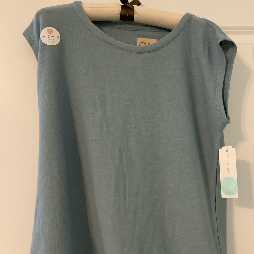 Chaser Drawstring Hemline Knit Top